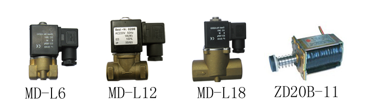 Gas solenoid valve